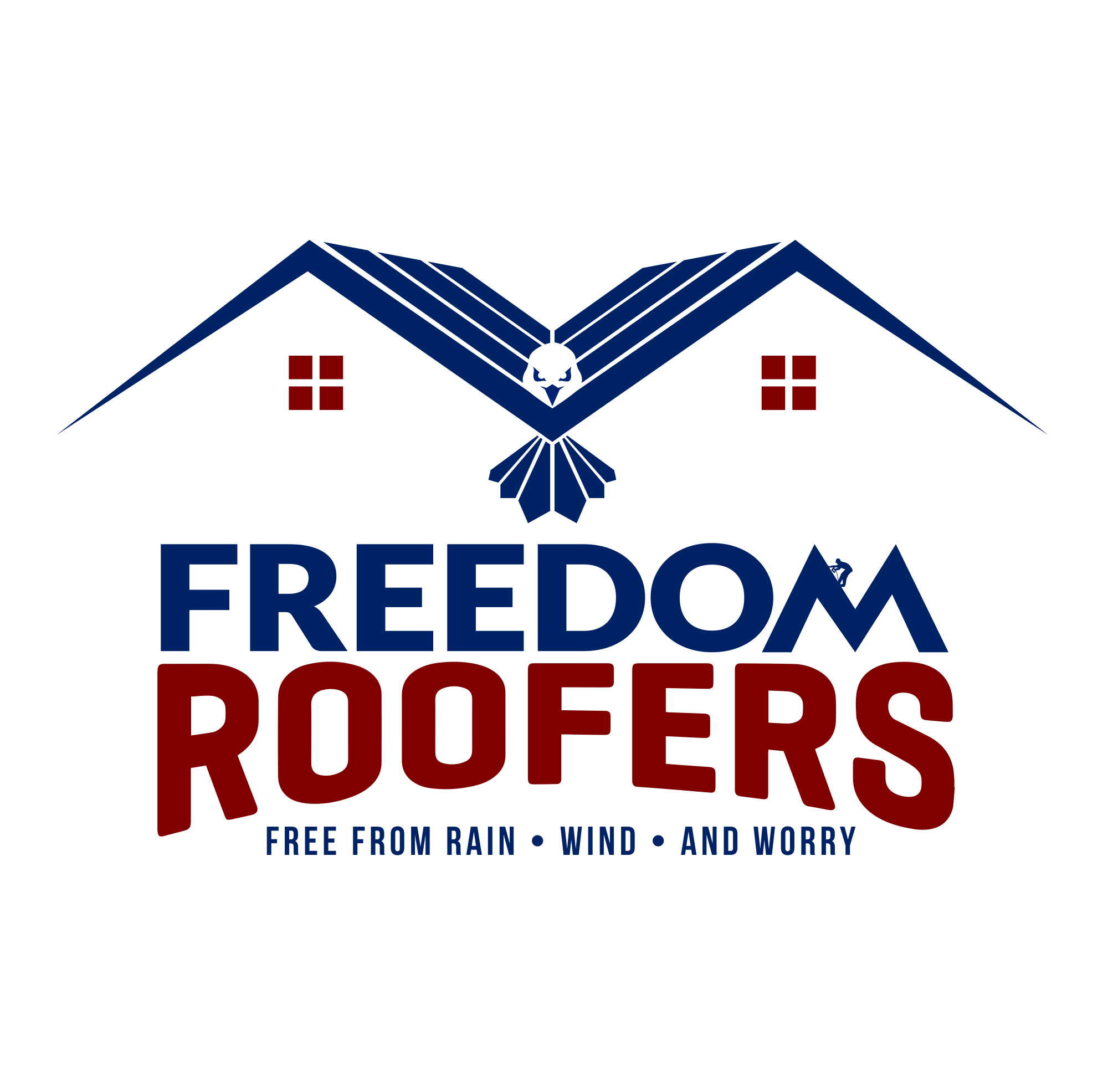Freedom Roofers logo